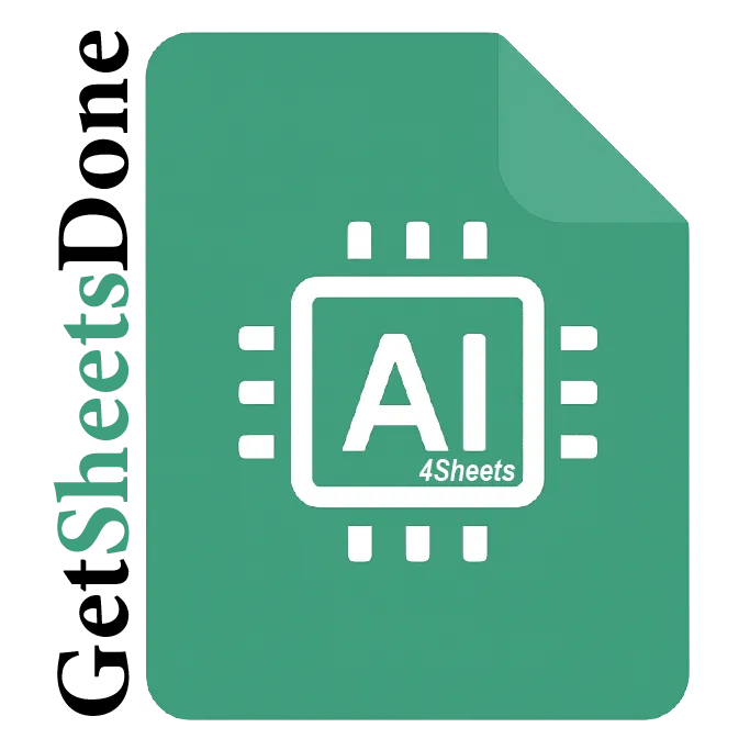 AI4Sheets - GetSheetsDone