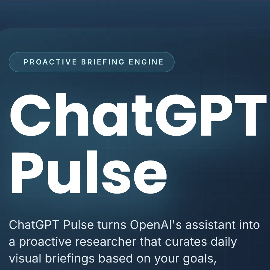 ChatGPT Pulse