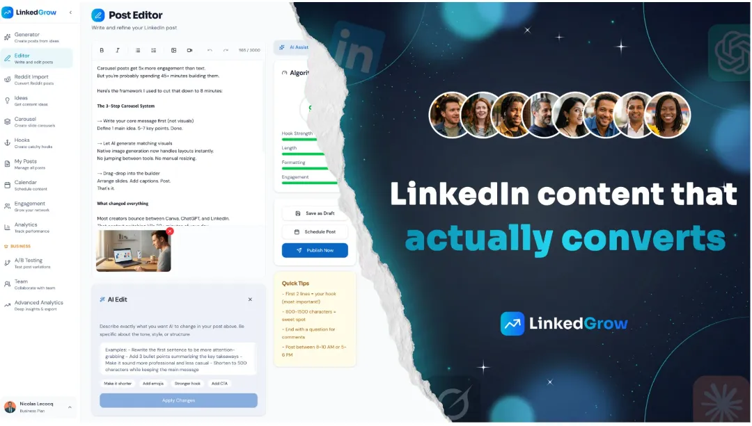 LinkedGrow
